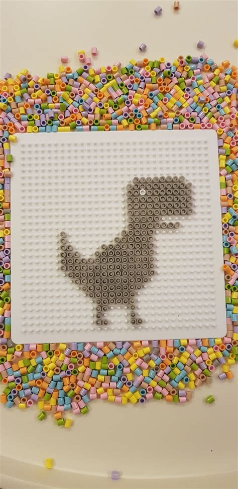 35+ easy dinosaur perler bead patterns - MarsailiNeve