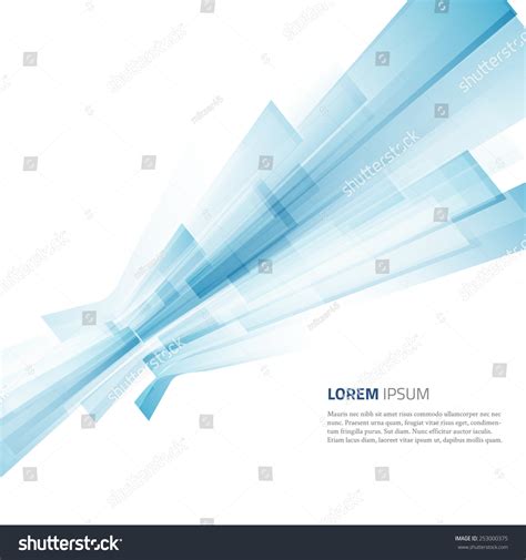 Business Abstract Blue Background Vector Illustration Stock Vector (Royalty Free) 253000375 ...