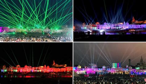 Diwali Festivities Kick Off In Ayodhya With Laser Show - Pragativadi