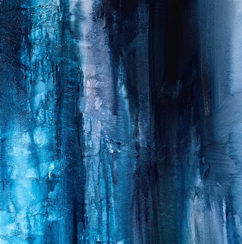 Large Blue Abstract Painting Original Canvas Art Abstract | Etsy