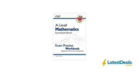 New A-Level Maths Edexcel Exam Practice Workbook, £9.80 at Amazon