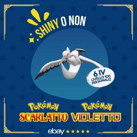 Bombirdier Shiny o Non 6 IV Competitivo Custom Pokémon Scarlatto Violetto 🟠🟣 | eBay