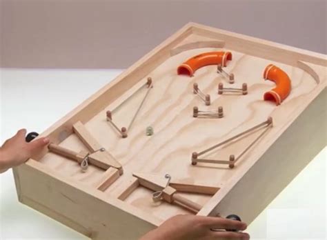 Como hacer un Pinball o Flipper casero - Taringa! | Wooden toys plans ...