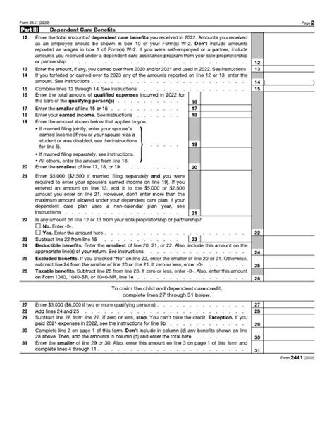 IRS Form 2441: What It Is, Who Can File, and How to Fill It Out