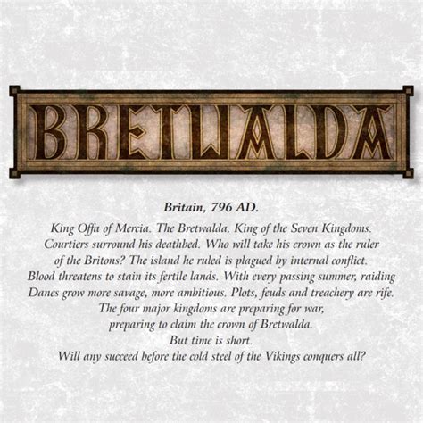 Bretwalda by PHALANX - Bretwalda main rulebook, and the production ...