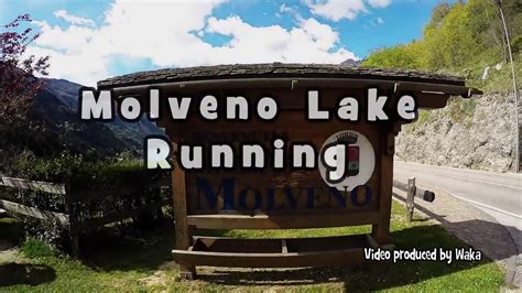 Molveno lake running 2017 - YouTube