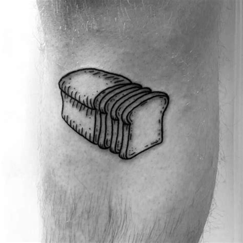 40 Bread Tattoo Ideas For Men - Loaf Designs | Food tattoos, Small tattoos, Tattoo catalog