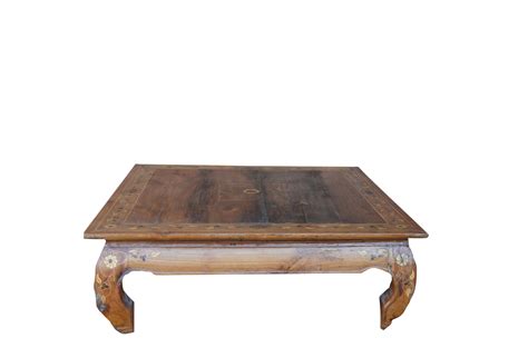 Antique Light Bone Inlay Square Wood Coffee Table on Chairish.com | Coffee table, Square wood ...