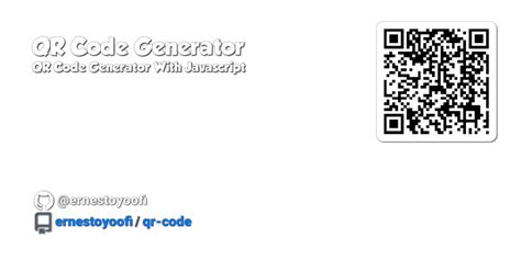 qr-code-generator · GitHub Topics · GitHub