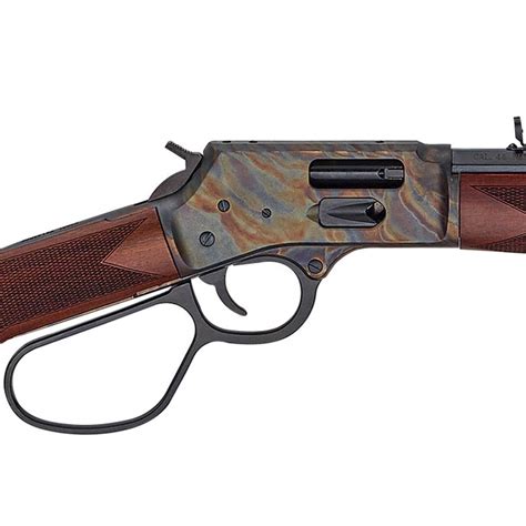 Henry Big Boy Color Case Hardened Carbine Side Gate Blued/Walnut Lever Action Rifle - 44 Magnum ...