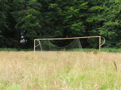 Disused Football field at Police... © Becky Williamson :: Geograph Britain and Ireland