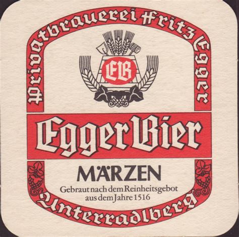 Brewery Fritz Egger :: Unterradlberg :: | Coaster number 8-1