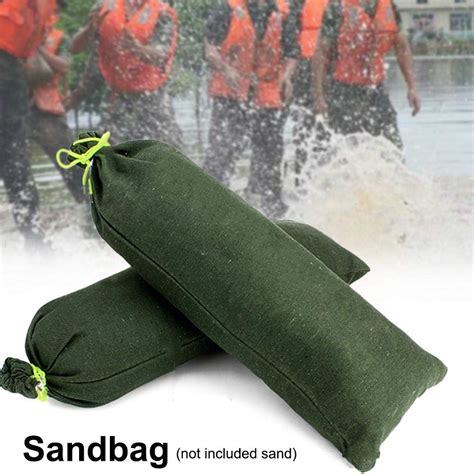 Sandbag Flood Resistant Waterproof Heavy Duty Sand Bags Canvas ...