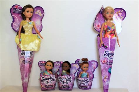 Cozy Comforts and Dolls: Funville Sparkle Girlz 11.5" and 4" Minis