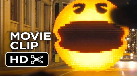 Pixels Movie CLIP - Pac-Man (2015) - Adam Sandler, Pete... | Doovi