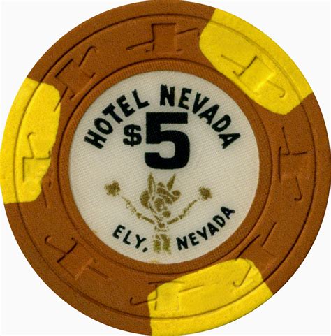 Hotel Nevada, Ely, NV Casino Chip - Chipper Club - Chipper Club