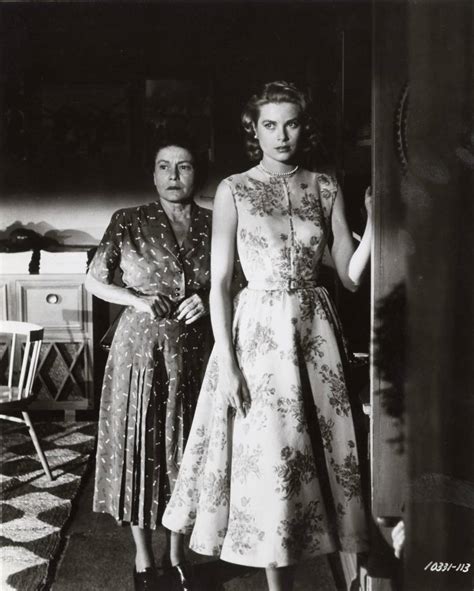 Thelma Ritter and Grace Kelly in Rear window directed by Alfred ...