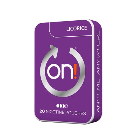 on! Licorice 3 mg - Niccodome