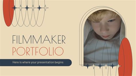 Filmmaker Portfolio | Google Slides & PPT