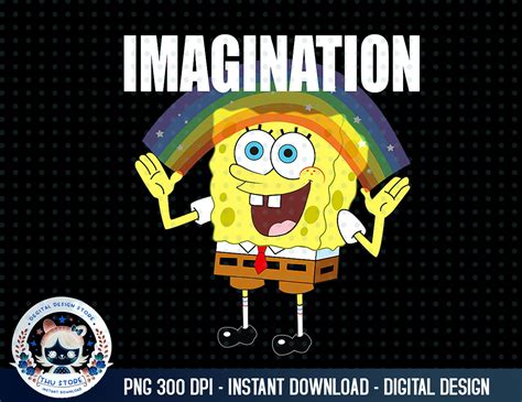 Spongebob Rainbow Imagination