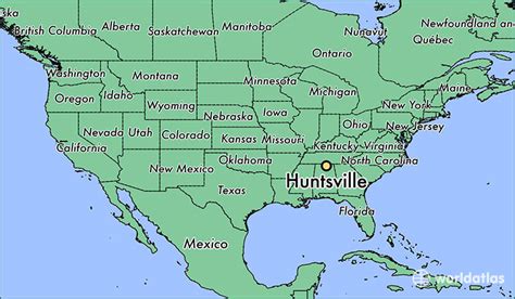Where is Huntsville, AL? / Huntsville, Alabama Map - WorldAtlas.com