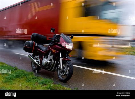 Europe Spain motorcycle touring Stock Photo - Alamy