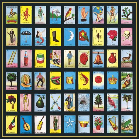 Loteria Card Template - Printable Cards