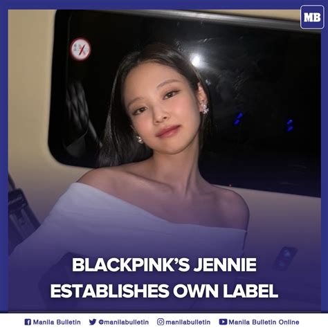 MANILA BULLETIN - K-pop group BLACKPINK’s Jennie has...