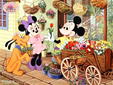 Mickey Mouse Spring Wallpaper - WallpaperSafari