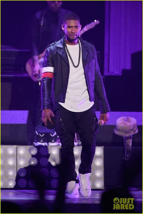 Photo: usher chris brown new flame iheartradio music festival 05 ...