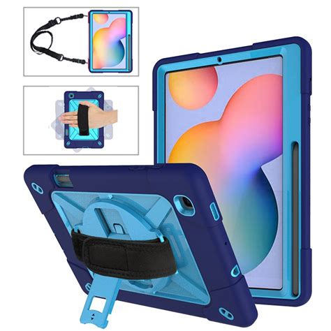 Dteck Case For Samsung Galaxy Tab S6 Lite 10.4 inch 2020 Model SM-P610 P615, Heavy Duty Rugged 3 ...