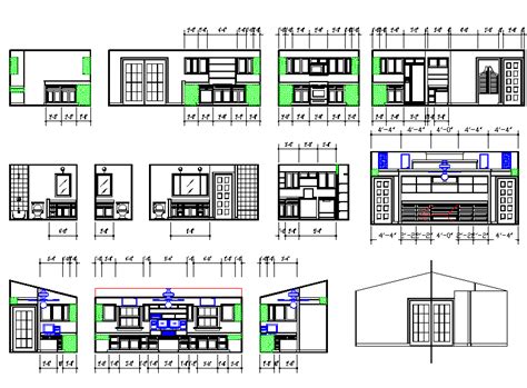 House Interior Design in Autocad file - Cadbull