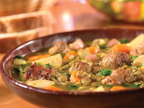 Instant Pot ® Tuscan Bean and Sausage Soup - Swanson