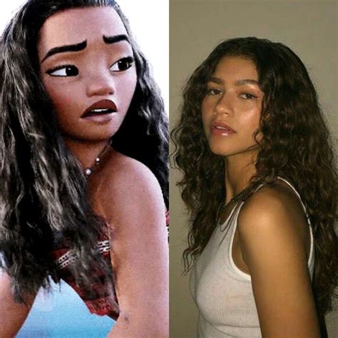 Zendaya as Moana