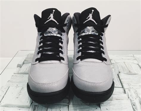 Air Jordan 5 GS Wolf Grey Black Release Date - SBD