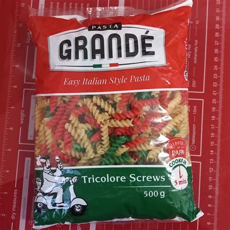 Pasta Grande Tricolore screws Reviews | abillion