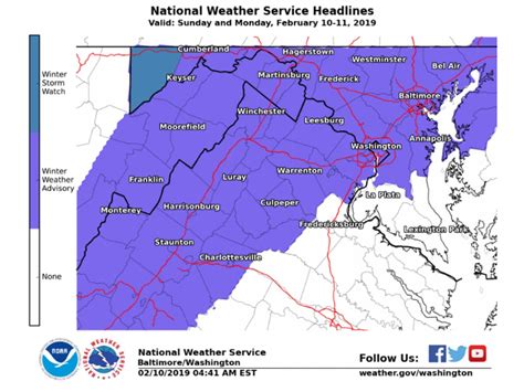 Winter Weather Advisories Issued Across Maryland | Bel Air, MD Patch