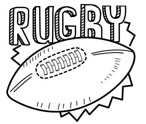 Rugby Coloring Pages - Best Coloring Pages For Kids in 2021 | Sports coloring pages, Coloring ...