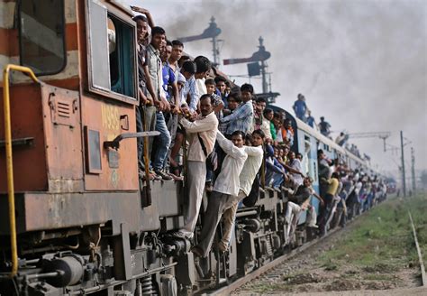 These photos of India's overcrowded railways will make you grateful for your commute