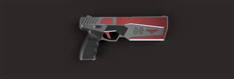 STL file RED HOOD GUN (pistol) 🔫 ・Model to download and 3D print・Cults