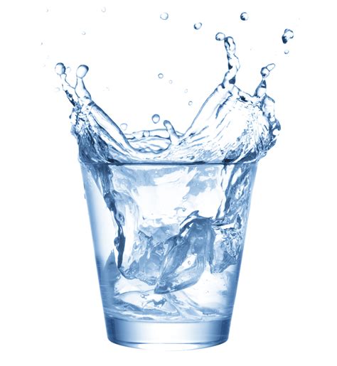 Water glass PNG