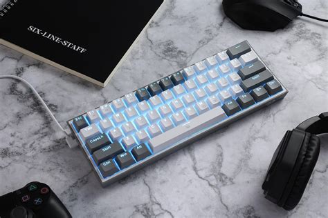 Redragon FIZZ K617 60 White & Grey Small Mechanical keyboard – Redragonshop