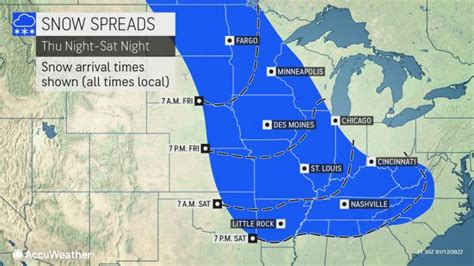 The Midwest will be 1st up to face down a major snowstorm