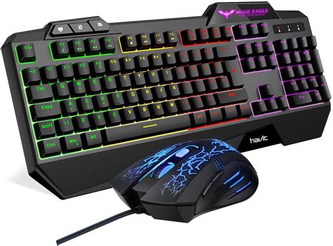 Havit Gaming Keyboard & Mouse Combi With Rainbow Backlight