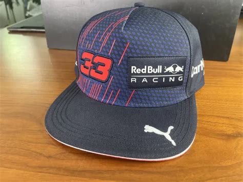 RED BULL RACING F1 Racing Max Verstappen 33 Aston Martin Flat Cap Championship $25.00 - PicClick