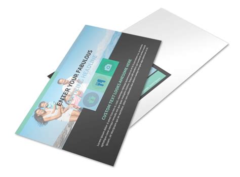 Vacation Rentals Postcard Template