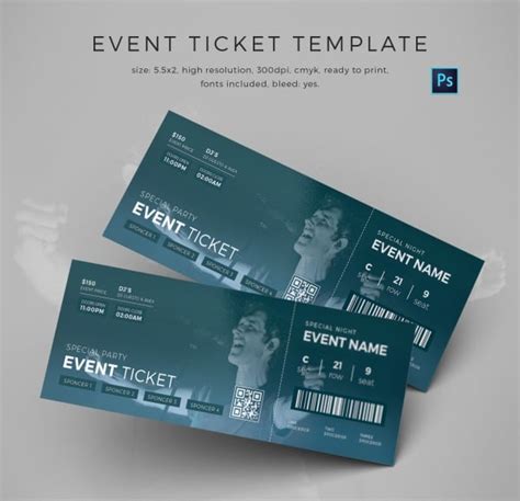 13+ Event Ticket Templates | Free & Premium Templates