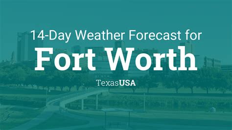 Fort Worth, Texas, USA 14 day weather forecast