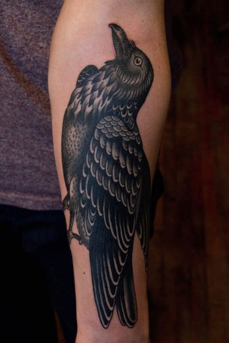 Raven Tattoo3D Tattoos