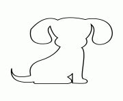 Cute Little Puppy 039f Coloring page Printable